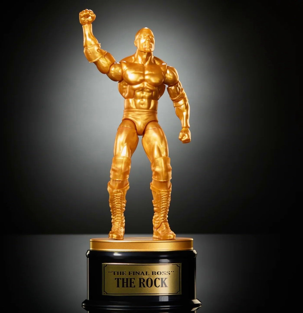 WWE: Elite Collection - The Rock Final Boss 'Trophy'