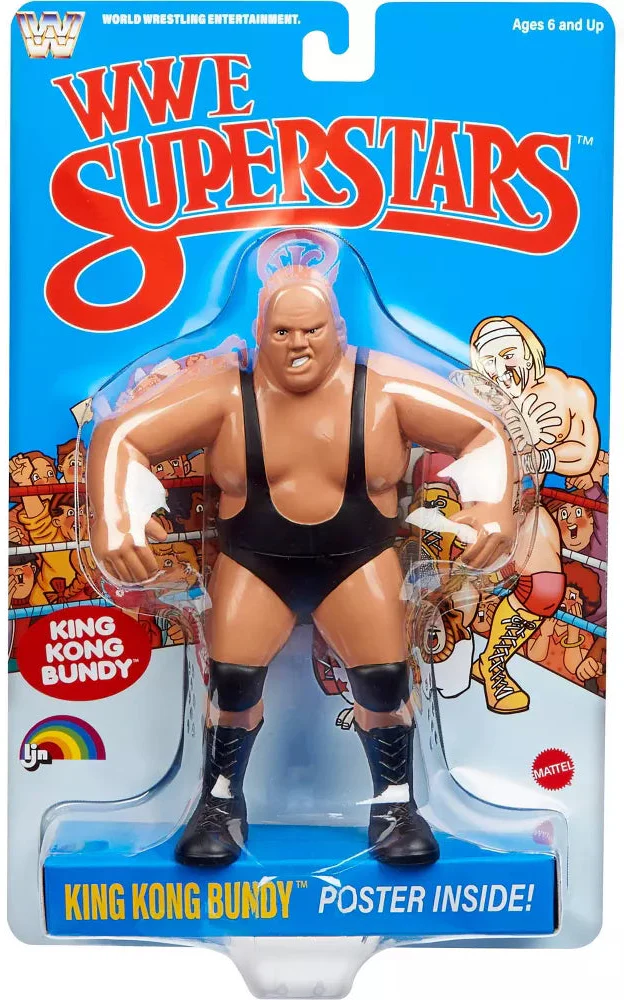 WWE: LJN Superstars Action Figure - King Kong Bundy