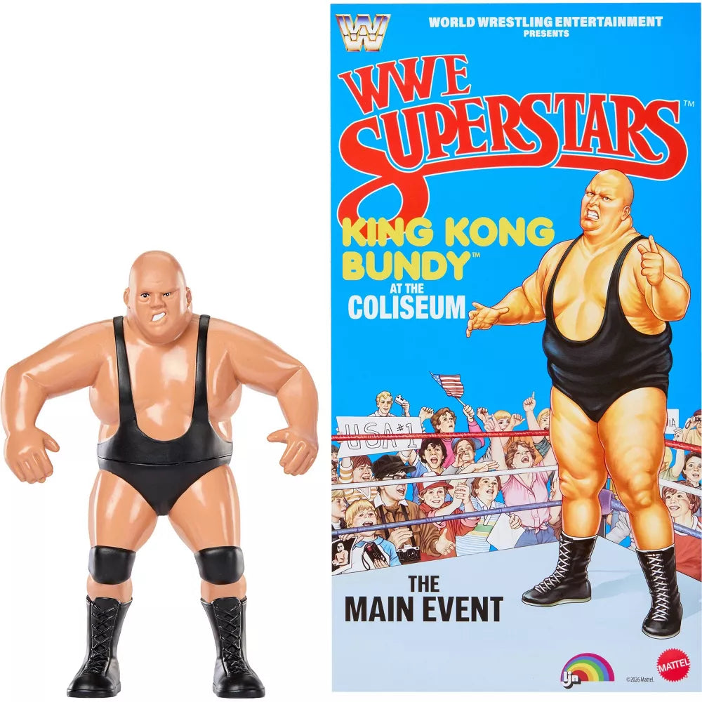 WWE: LJN Superstars Action Figure - King Kong Bundy