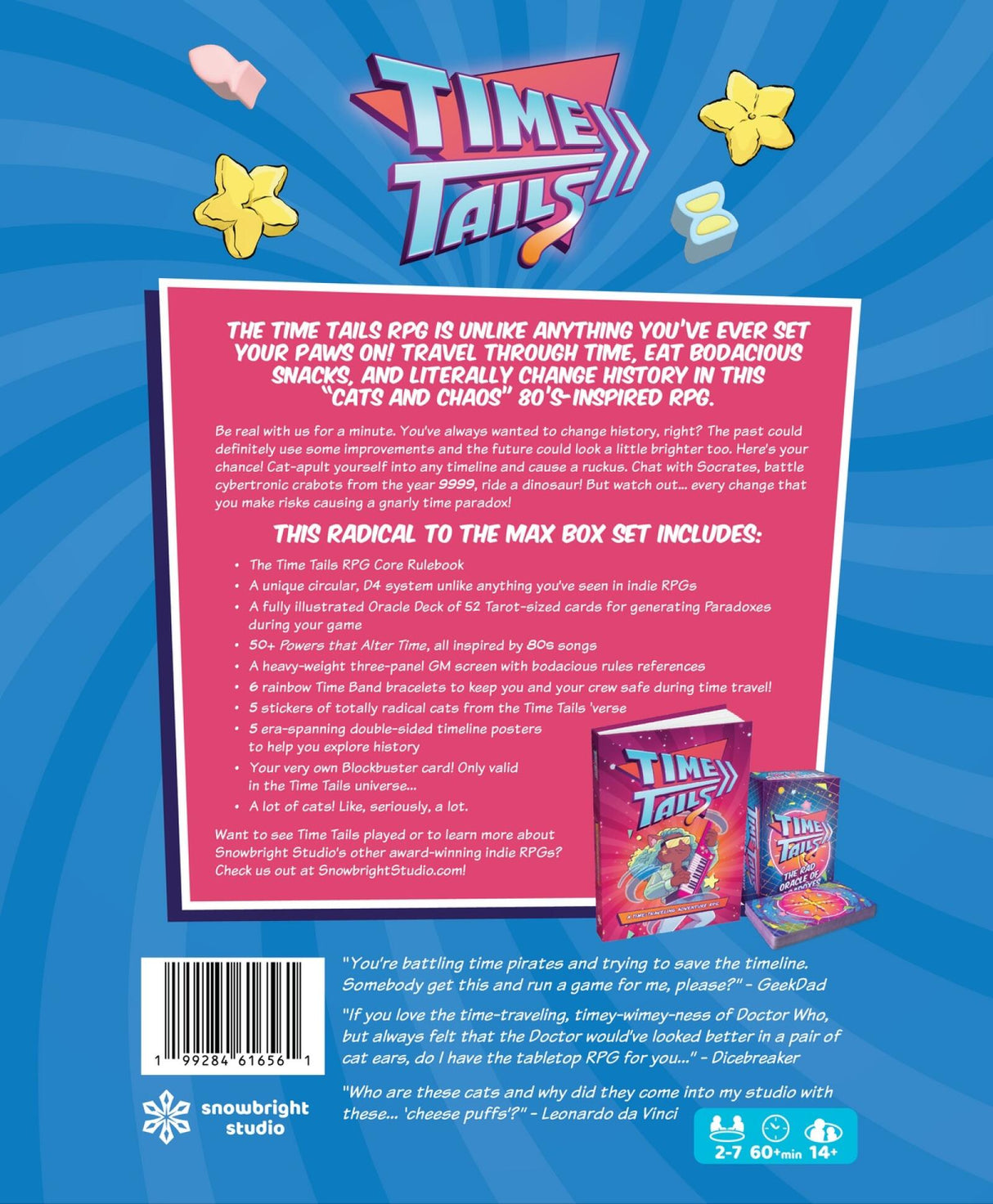 Time Tails Role Playing Game Deluxe Box Set