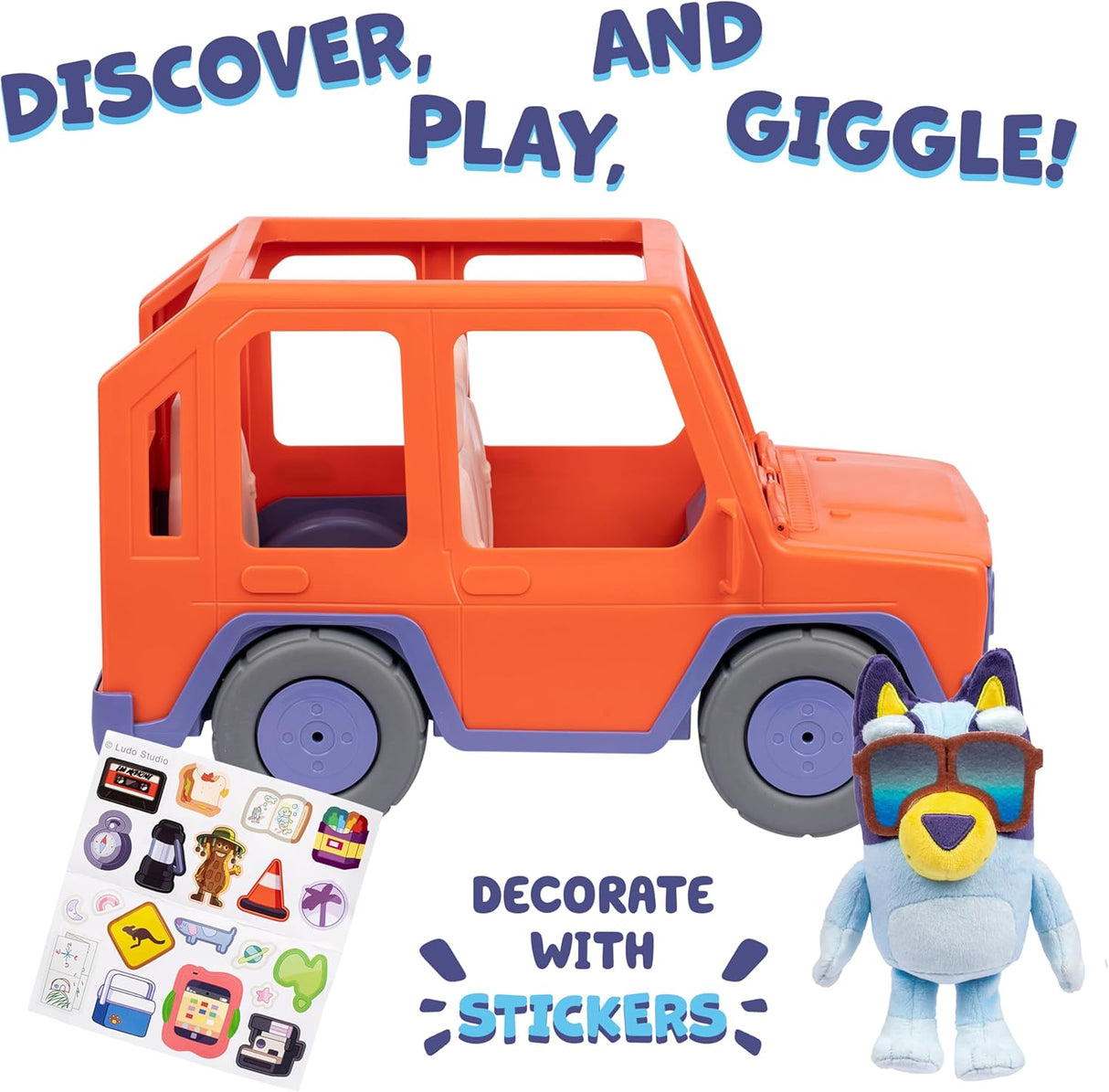 Bluey Buddies - Big Heeler 4WD Drive