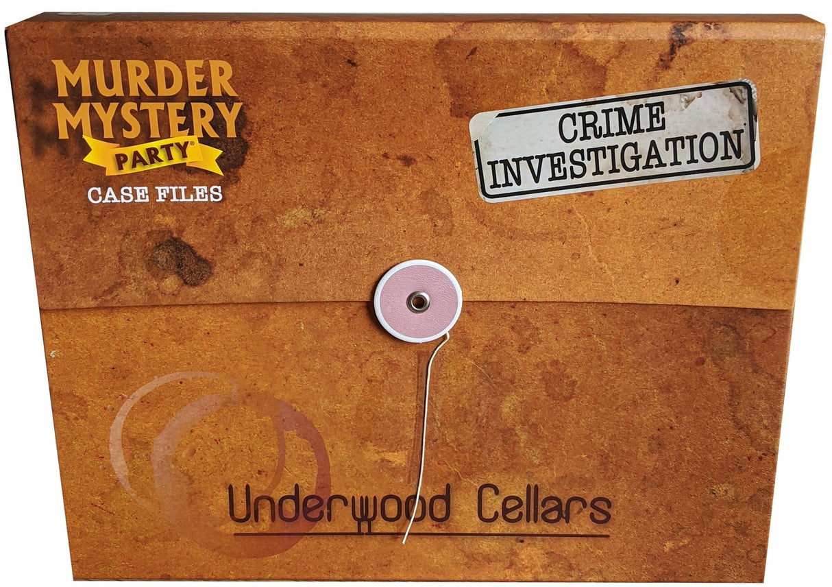 Murder Mystery Party Case Files: Underwood Cellars