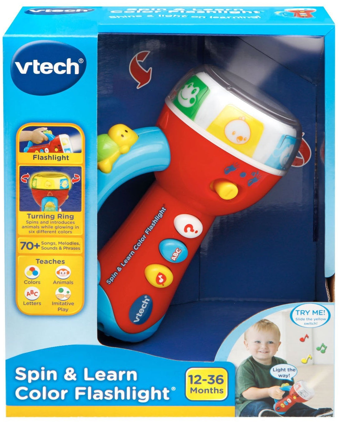 VTech Spin And Learn Colours Torch