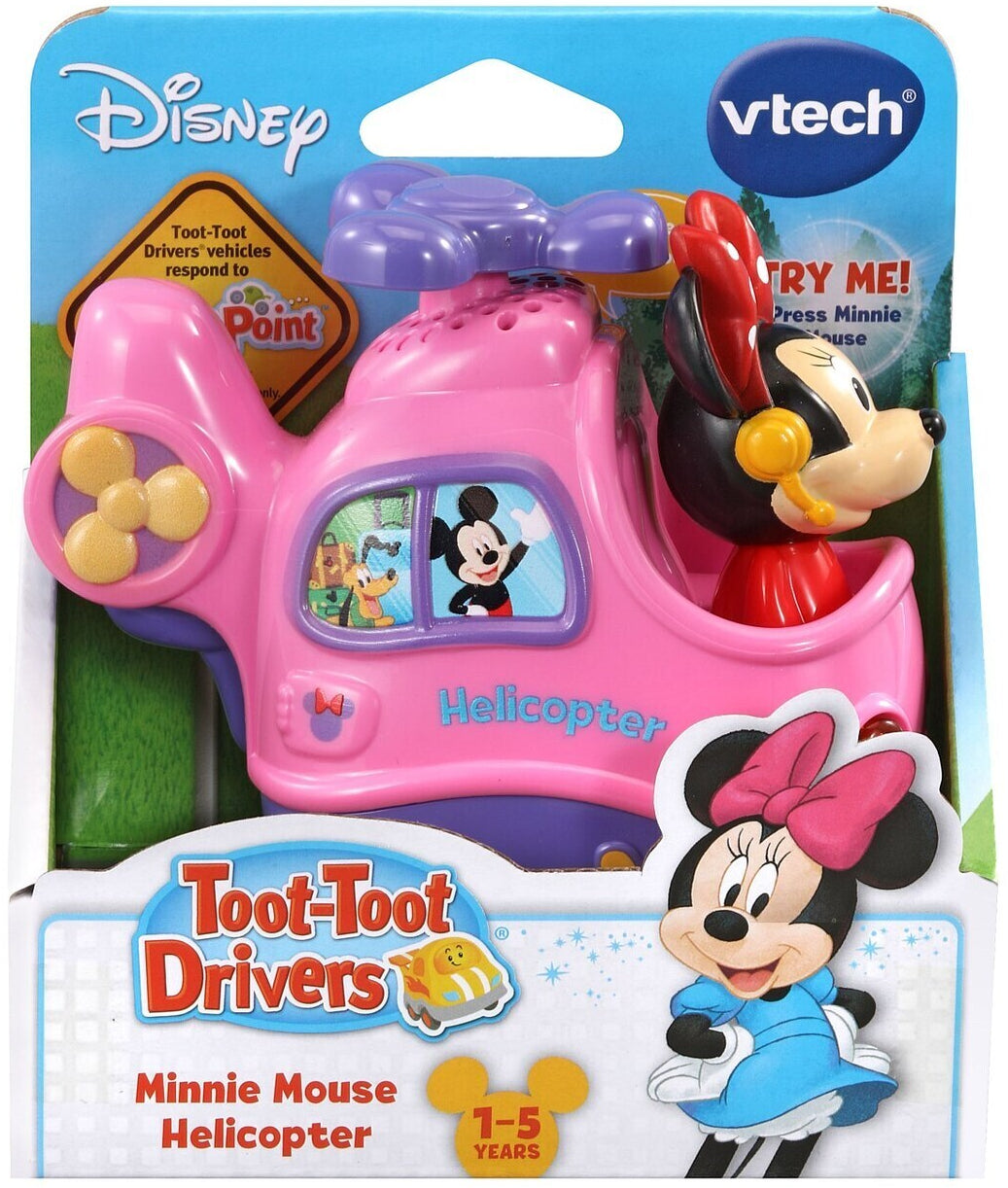 V Tech Toot Toot Drivers - Disney Minnie Mouse Helicopter