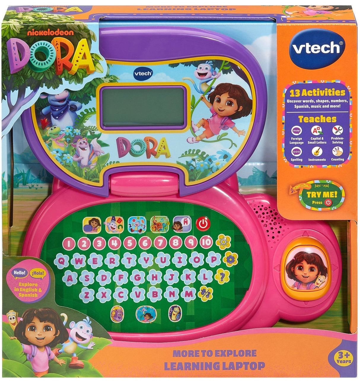 VTech Dora's More To Explore Learning Laptop