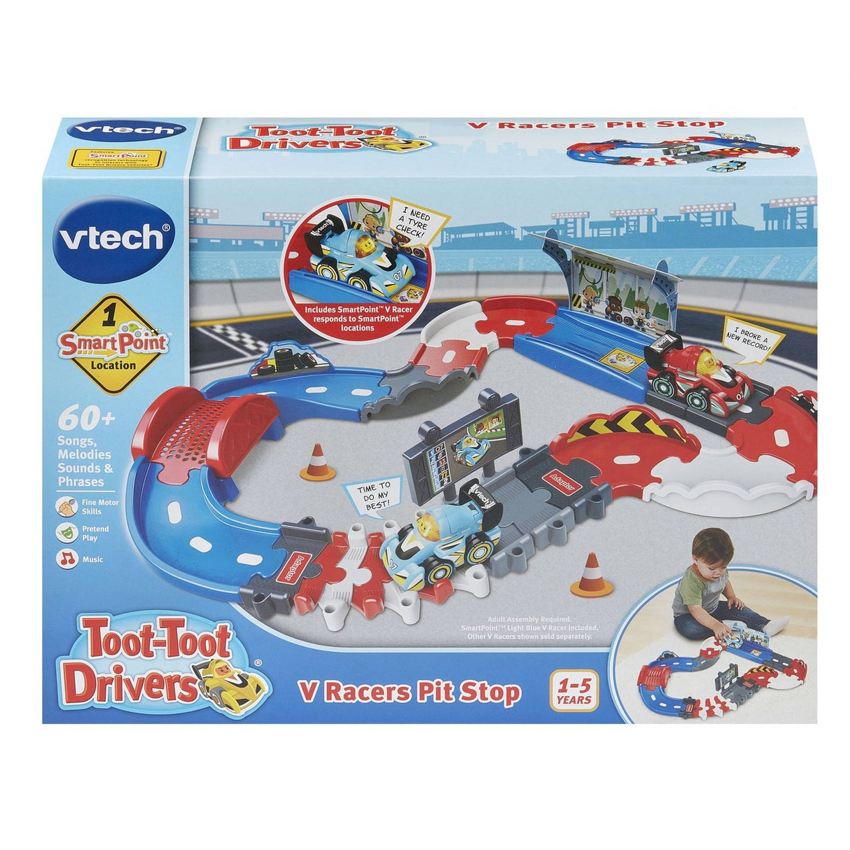 VTech Toot-Toot Drivers Pit Stop Playset