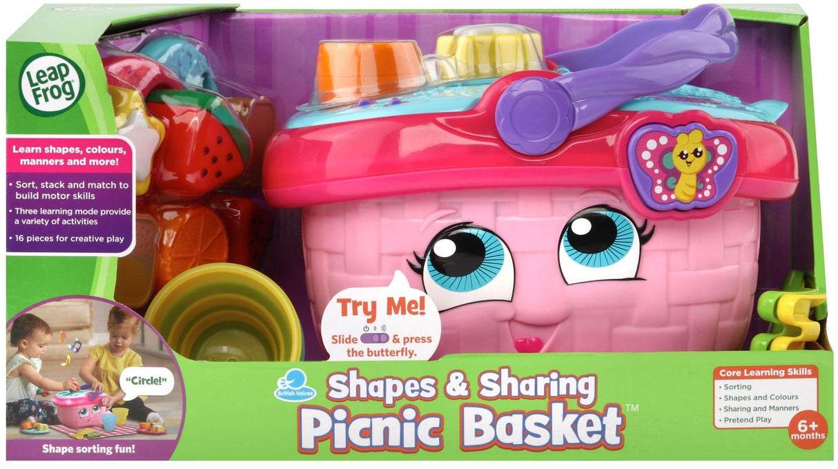 LeapFrog Shapes and Sharing Picnic Basket Refresh