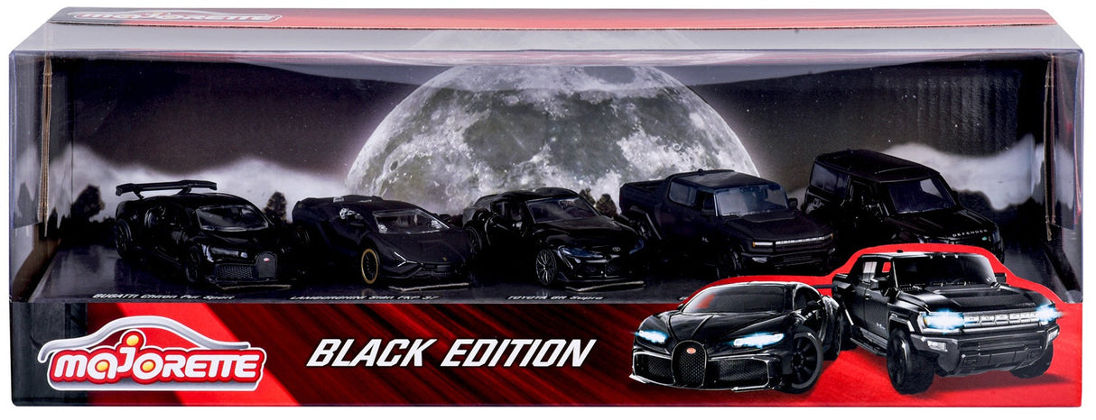 Majorette: Black Edition 2.0 5 Piece Giftpack