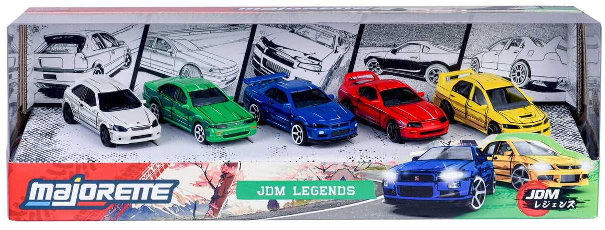Majorette: JDM Legends Anime 5 Piece Giftpack