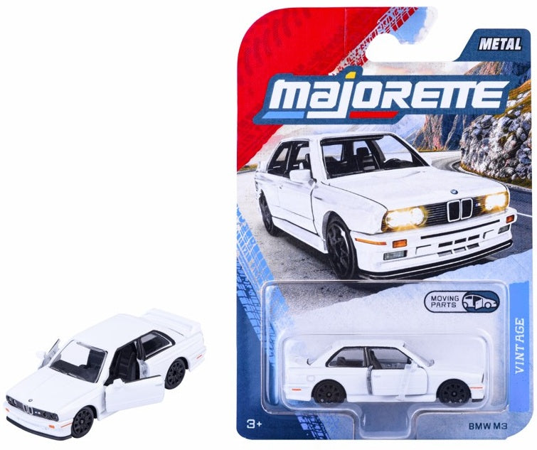 Majorette: Vintage Premium BMW M3, White