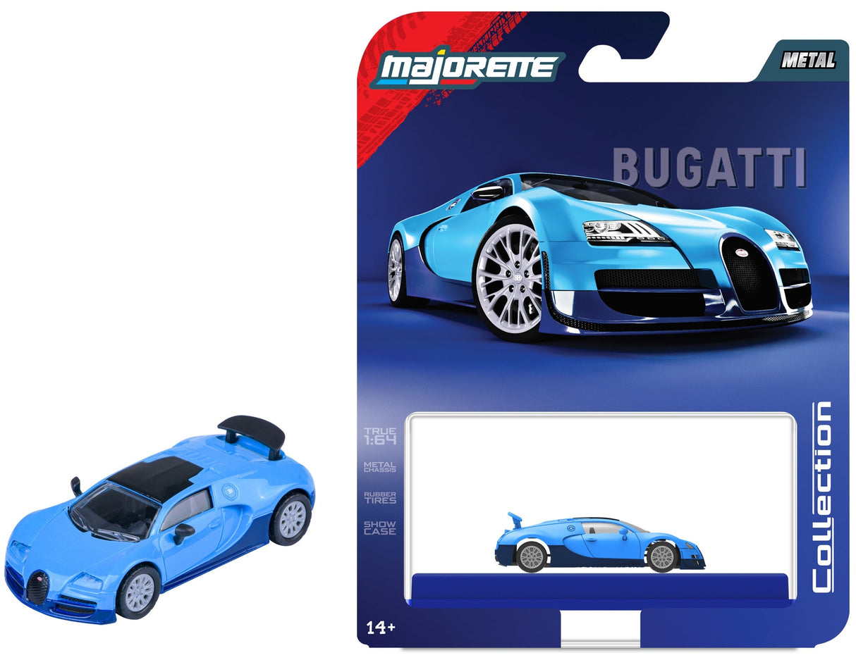 Majorette: 2005 Bugatti Veyron 16.4 Super Sport Blue