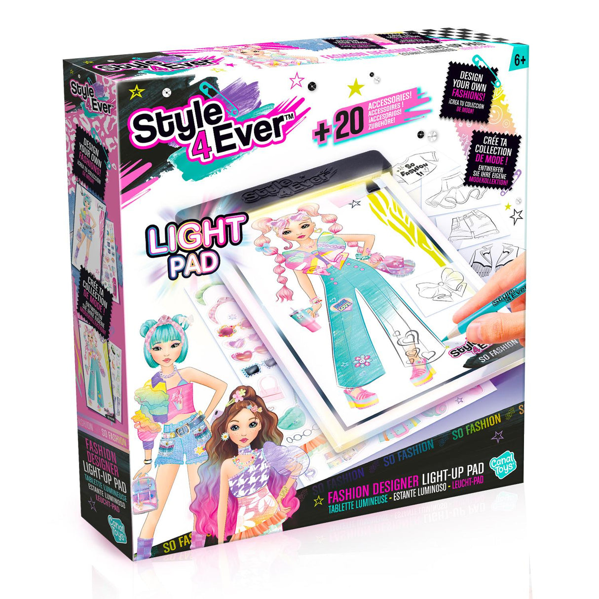 Canal Toys - Fashion Designer Light Up Pad