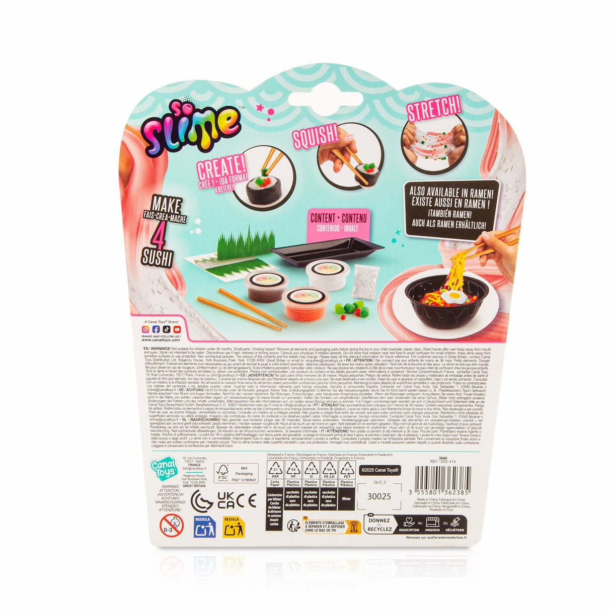 Sushi Slime Kit