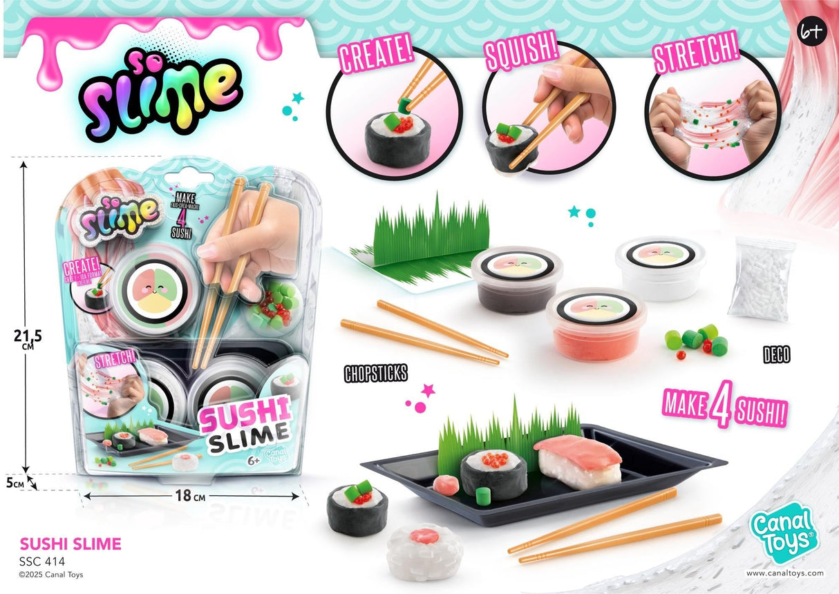 Sushi Slime Kit