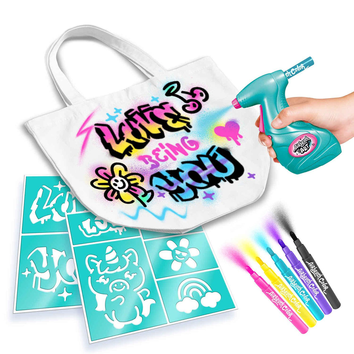 Canal Toys - Airbrush Art Fashion Design Kit
