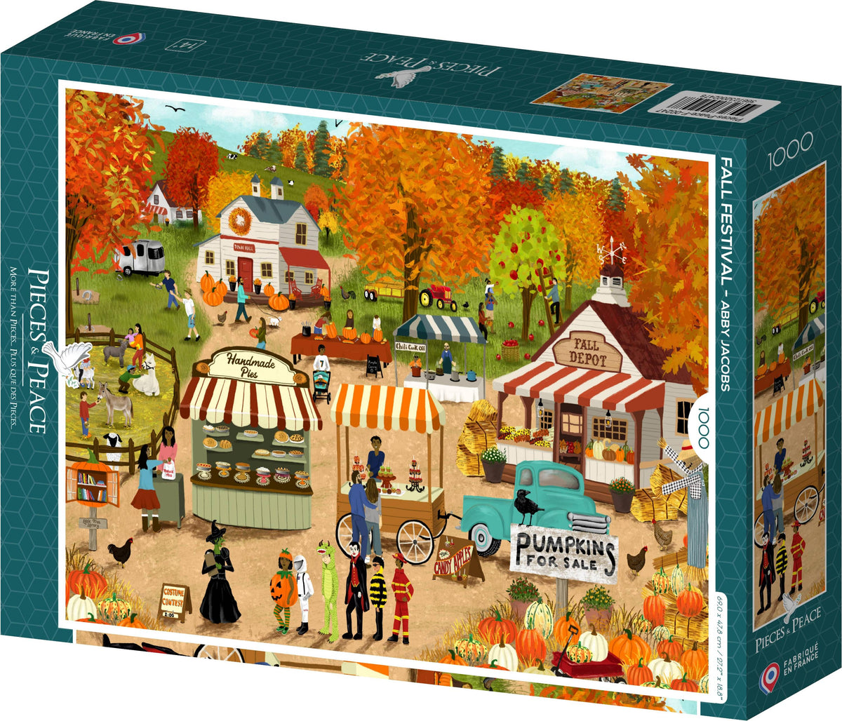Pieces & Peace: Autumn Festival Puzzle - 1000 Pieces