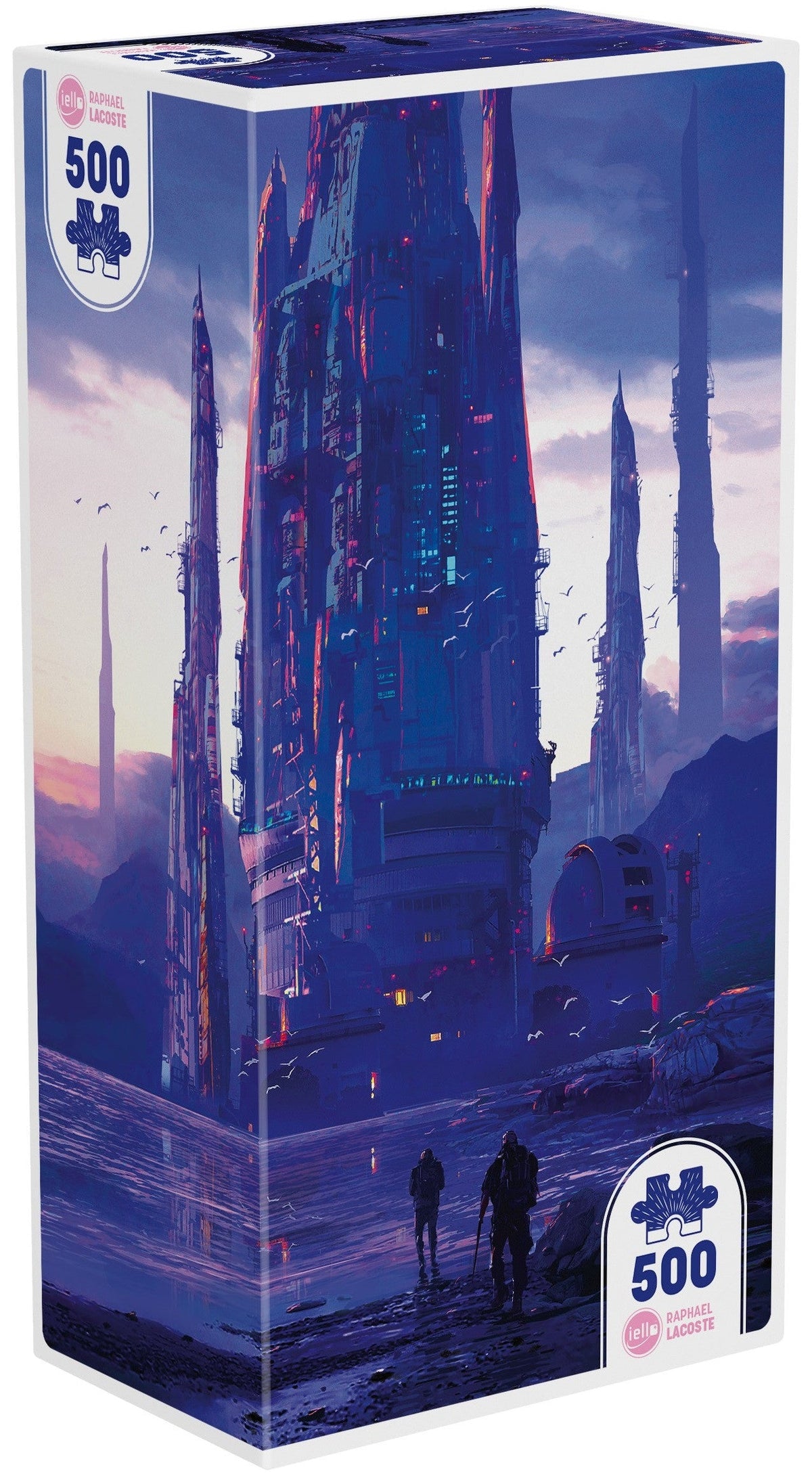 IELLO Puzzle Universe Steeples (#2) 500 pieces