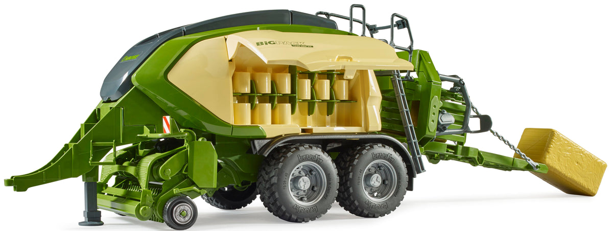 Bruder: Krone Big Pack 1290 HDP VC with Hay Bales