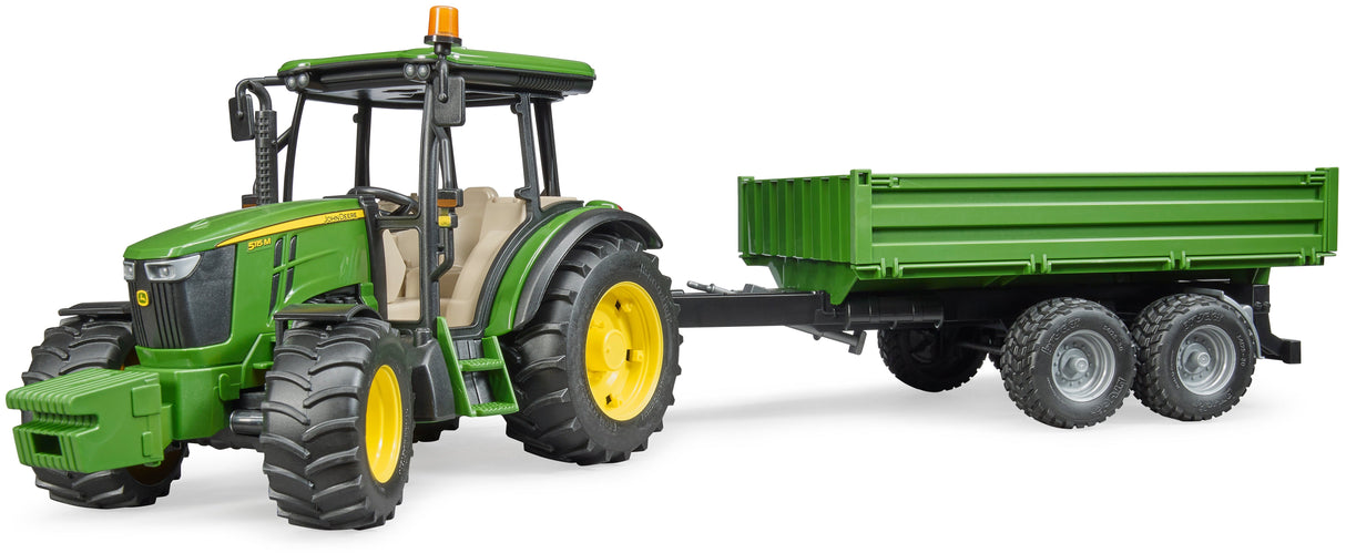 Bruder: John Deere 5115M + Tipping Trailer