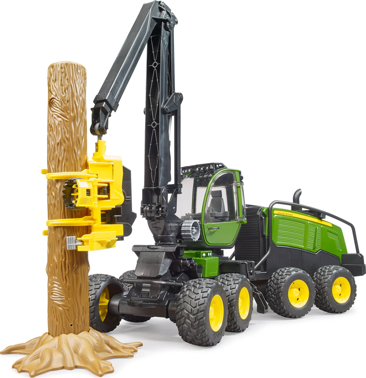 Bruder: John Deere 1270G Harvester & Tree Trunk