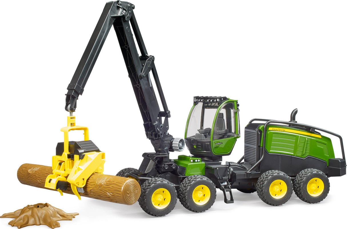 Bruder: John Deere 1270G Harvester & Tree Trunk