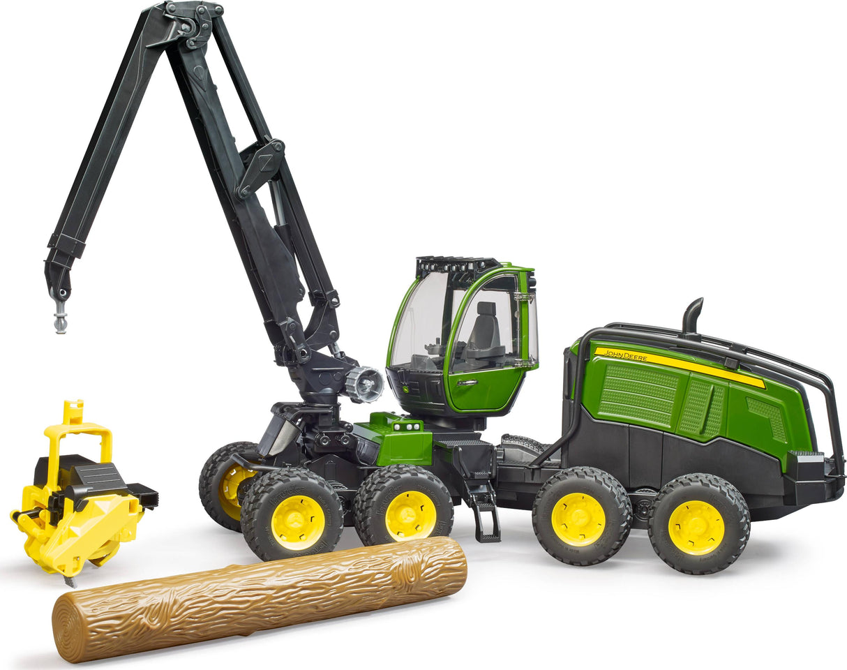 Bruder: John Deere 1270G Harvester & Tree Trunk