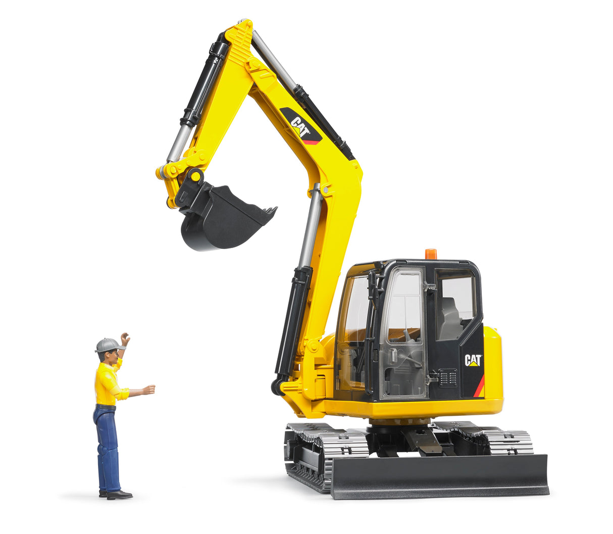 Bruder: CAT Mini Excavator & Worker