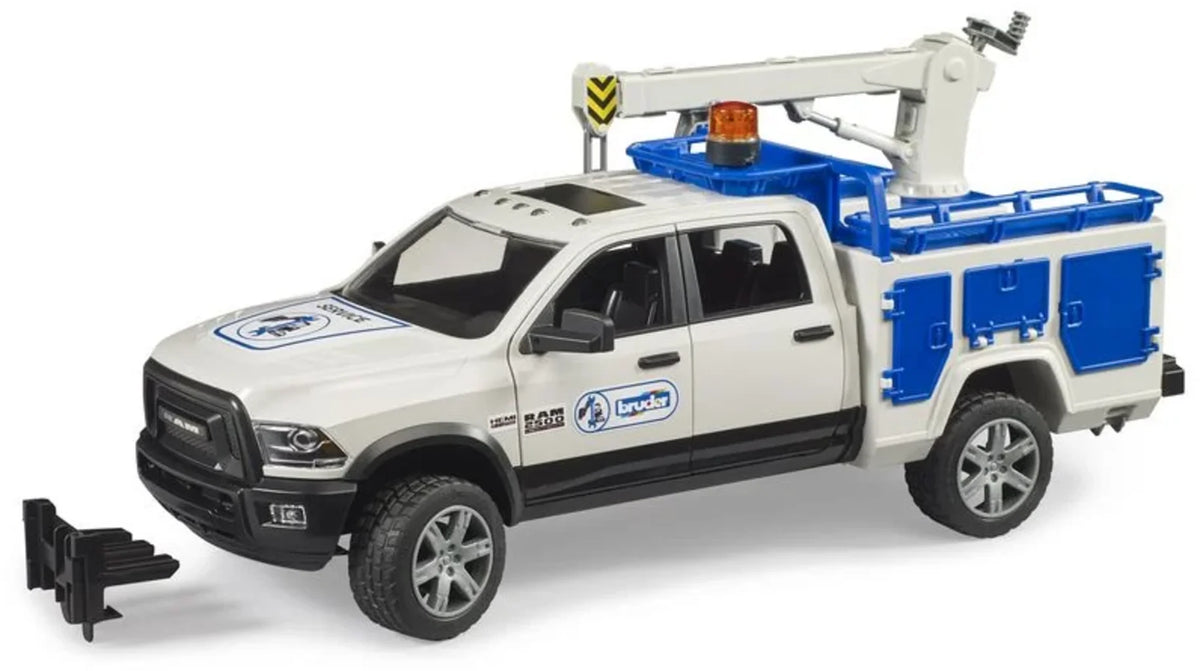Bruder: RAM 2500 Service Truck with Roatating Light