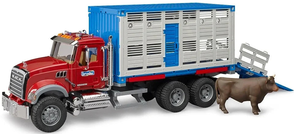 Bruder: MACK Granite Cattle Truck