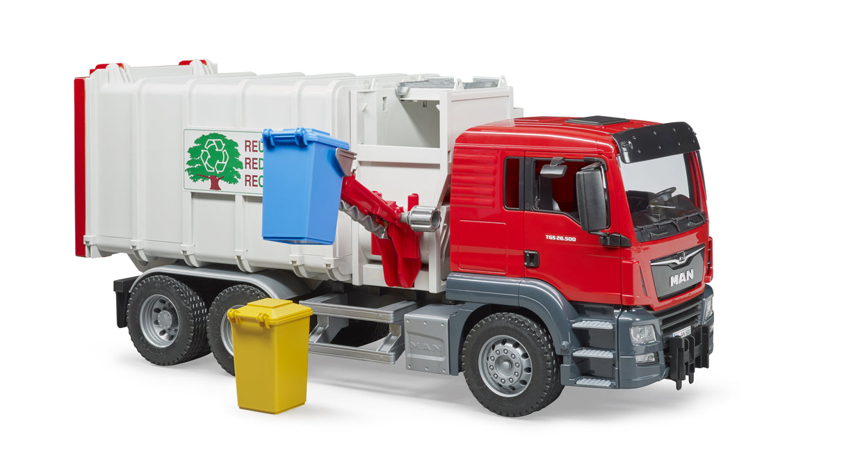 Bruder: MAN TGS Side Load Garbage Truck