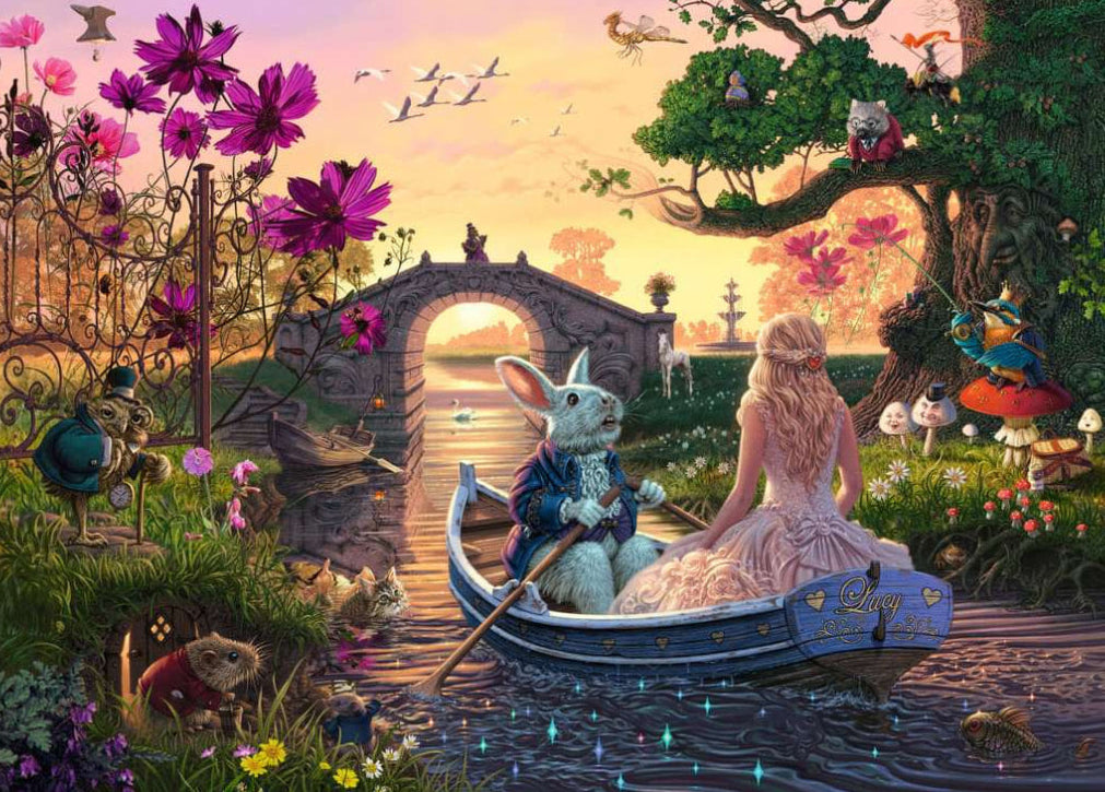 Ravensburger: Enchant Lands Look & Find Puzzle 1000 Pieces