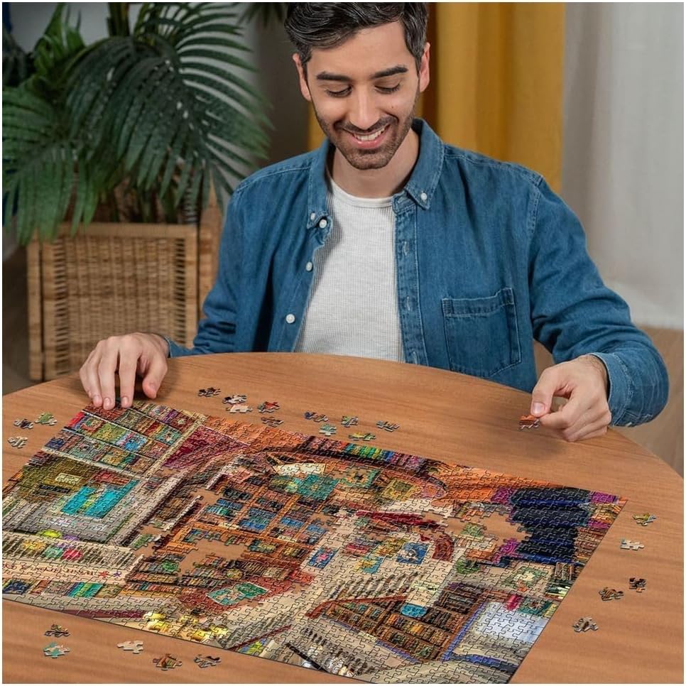 Ravensburger - The Fantasy Bookshop Puzzle - 1000 Piece