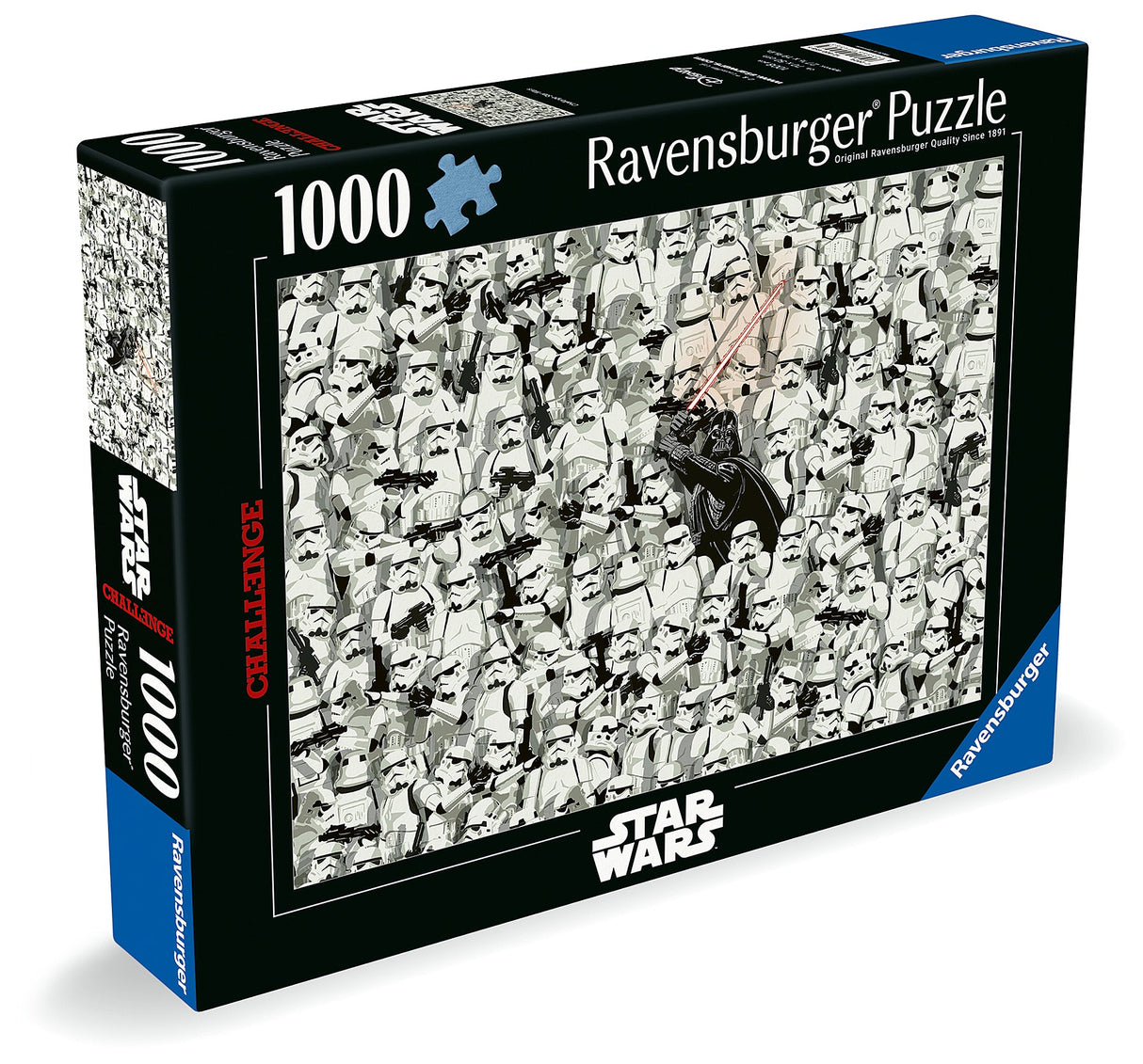 Ravensburger - Challenge Puz.-Star Wars - 1000 Piece
