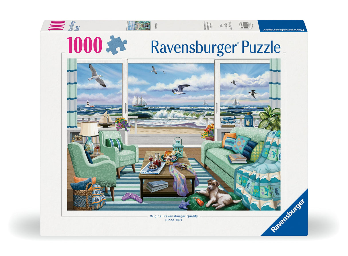 Ravensburger: Beachfront Getaway Puzzle - 1000 Pieces