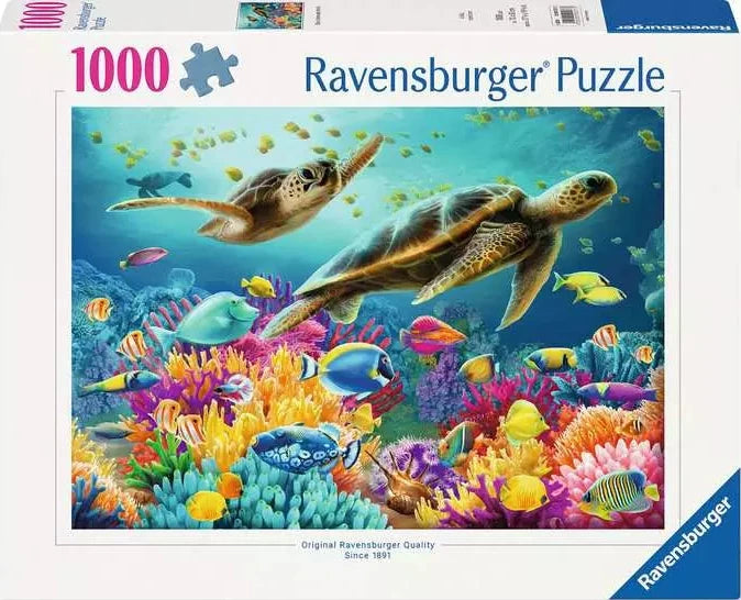Ravensburger: Blue Underwater World Puzzle 1000 Pieces