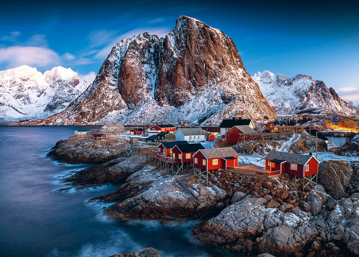 Ravensburger - Village on Lofoten Islands - 1000 Piece