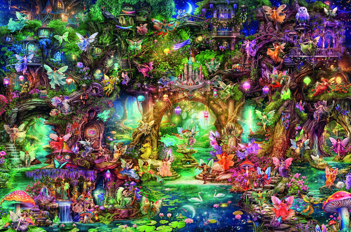 Ravensburger: The Hidden World of Fairies Puzzle - 4000 Piece