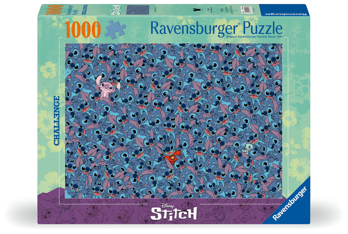 Ravensburger: Disney Stitch Challenge Puzzle - 1000 Pieces