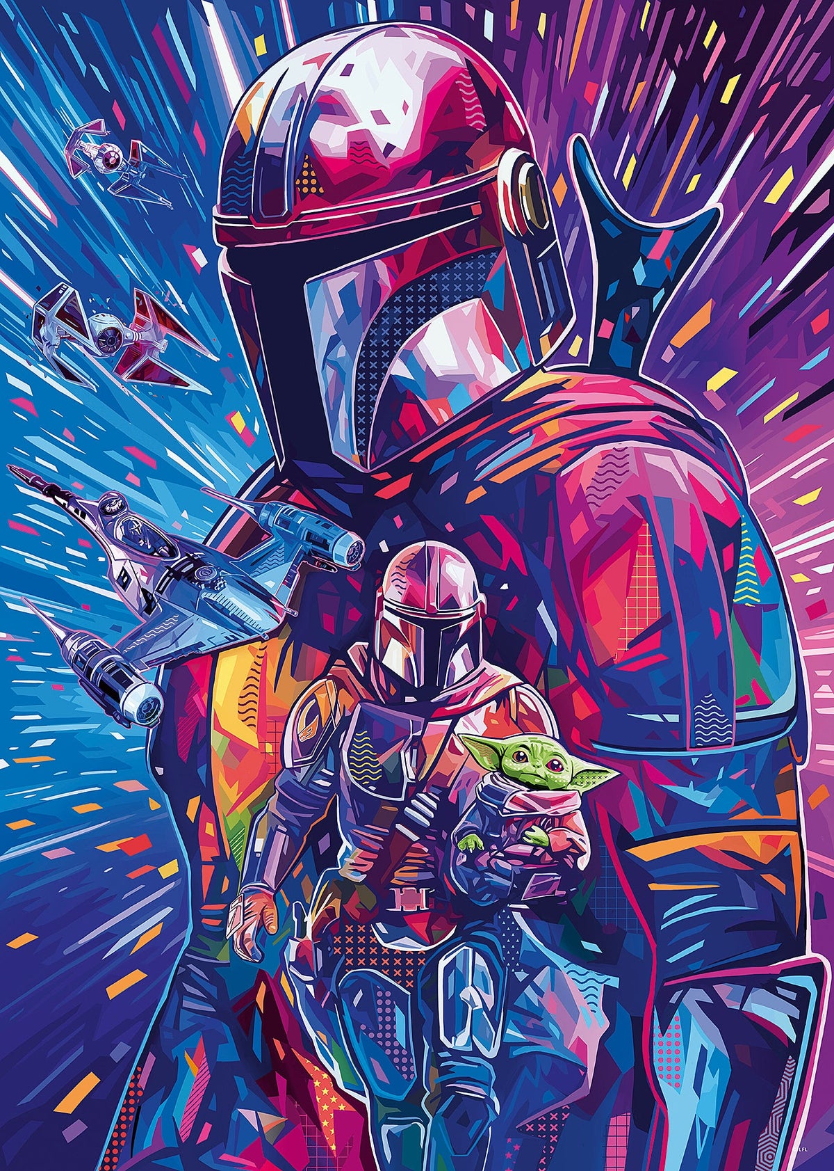 Ravensburger - Star Wars The Mandalorian Puzzle - 500 Piece