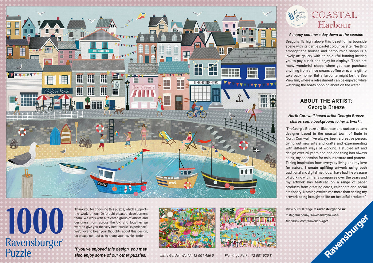Ravensburger: Coastal Harbour Puzzle - 1000 Pieces