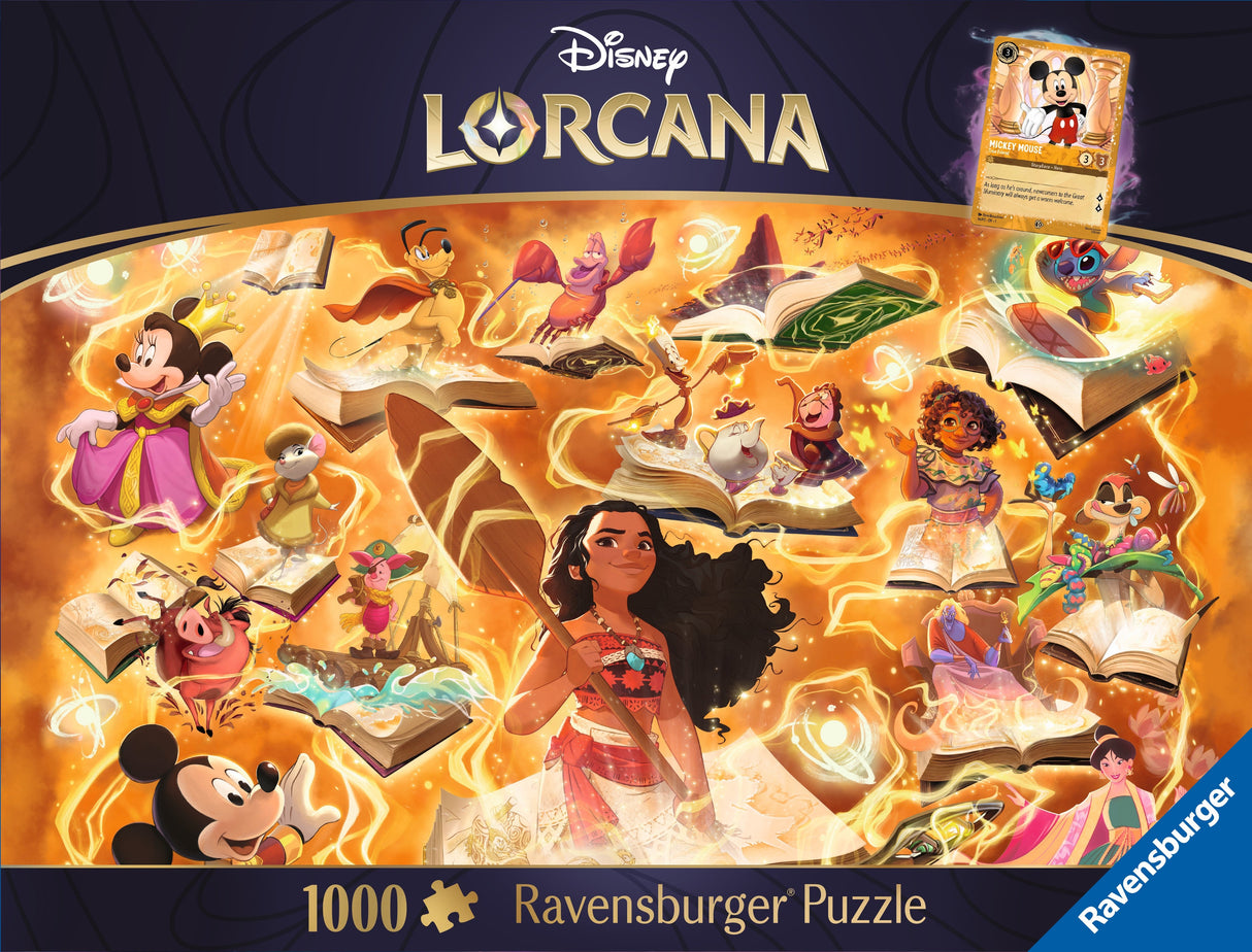 Ravensburger: Disney Lorcana Amber Puzzle - 1000 Piece