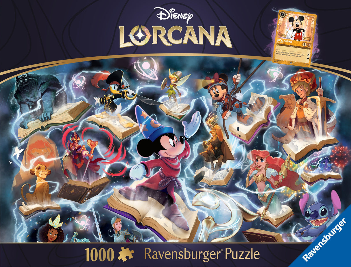 Ravensburger: Disney Lorcana Steel Puzzle - 1000 Piece