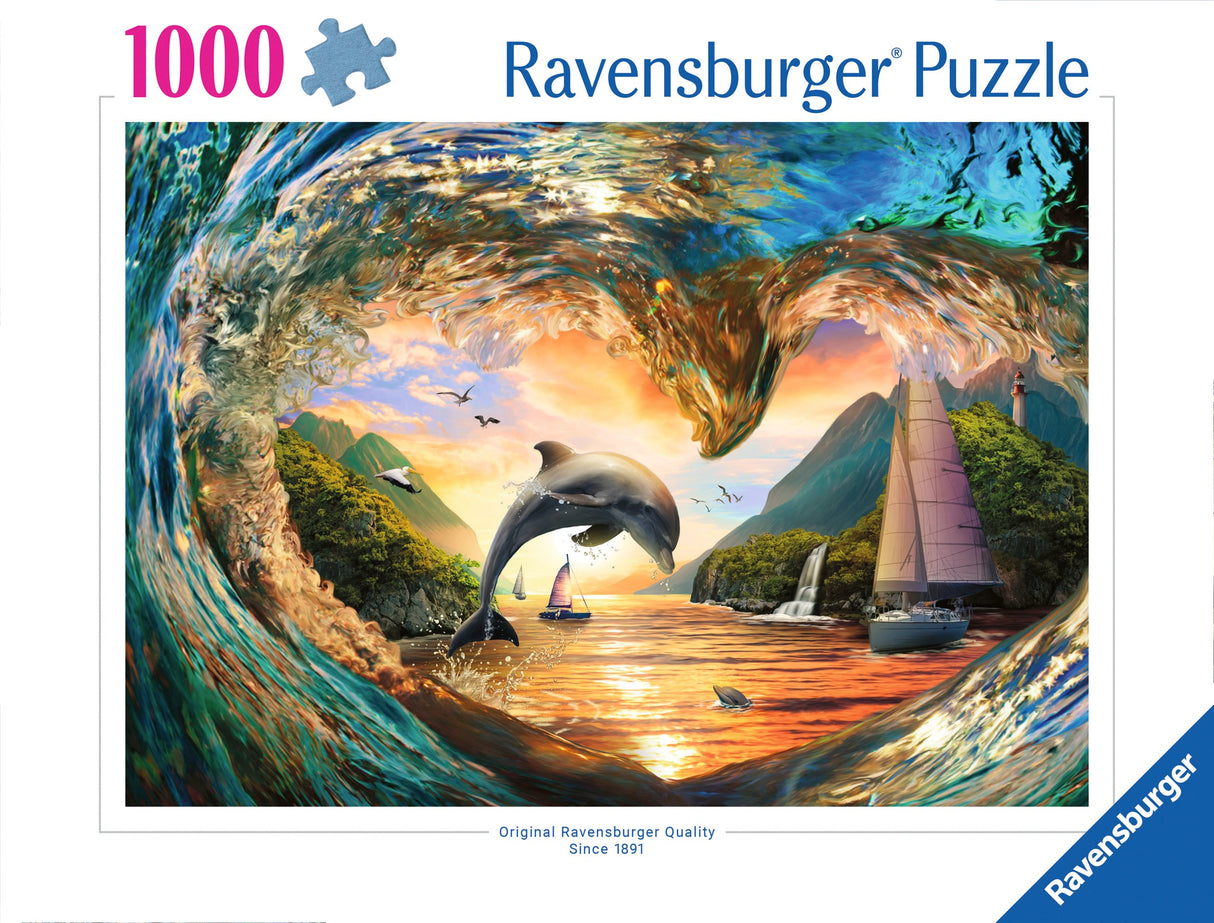 Ravensburger: Sunset Splash Puzzle - 1000 Piece