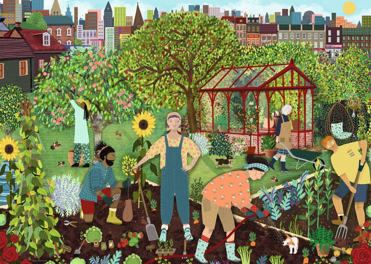 Ravensburger: The Allotment Puzzle - 1000 Piece