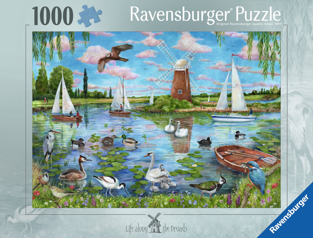 Ravensburger: Life Along the Broads Puzzle - 1000 Piece