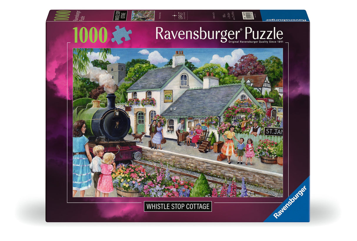 Ravensburger: Whistle Stop Cottage Puzzle - 1000 Piece