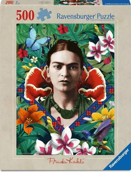 Ravensburger: WJPC'25: F. Kahlo Puzzle - Blooming Fantasy Puzzle - 500 Piece