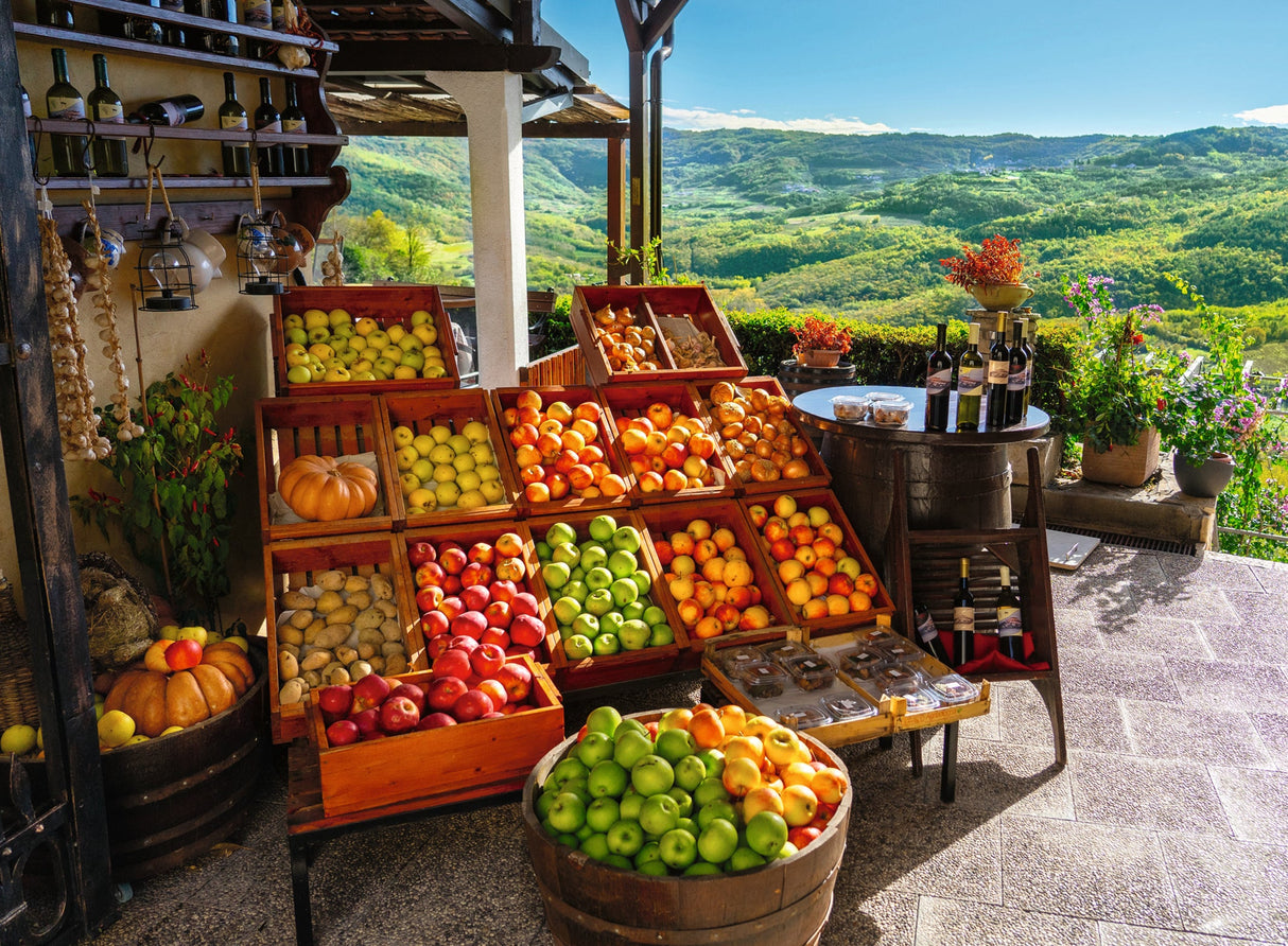 Ravensburger: Fruit and Vegetable Market, Croatia Puzzle - 500 Piece