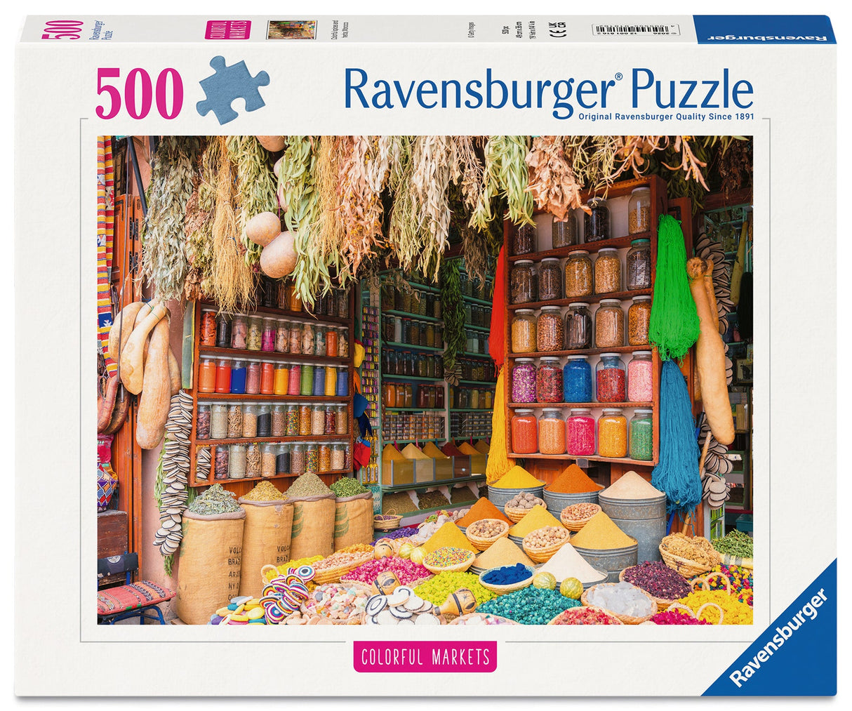 Ravensburger: Colorful Spices, Morocco Puzzle - 500 Piece