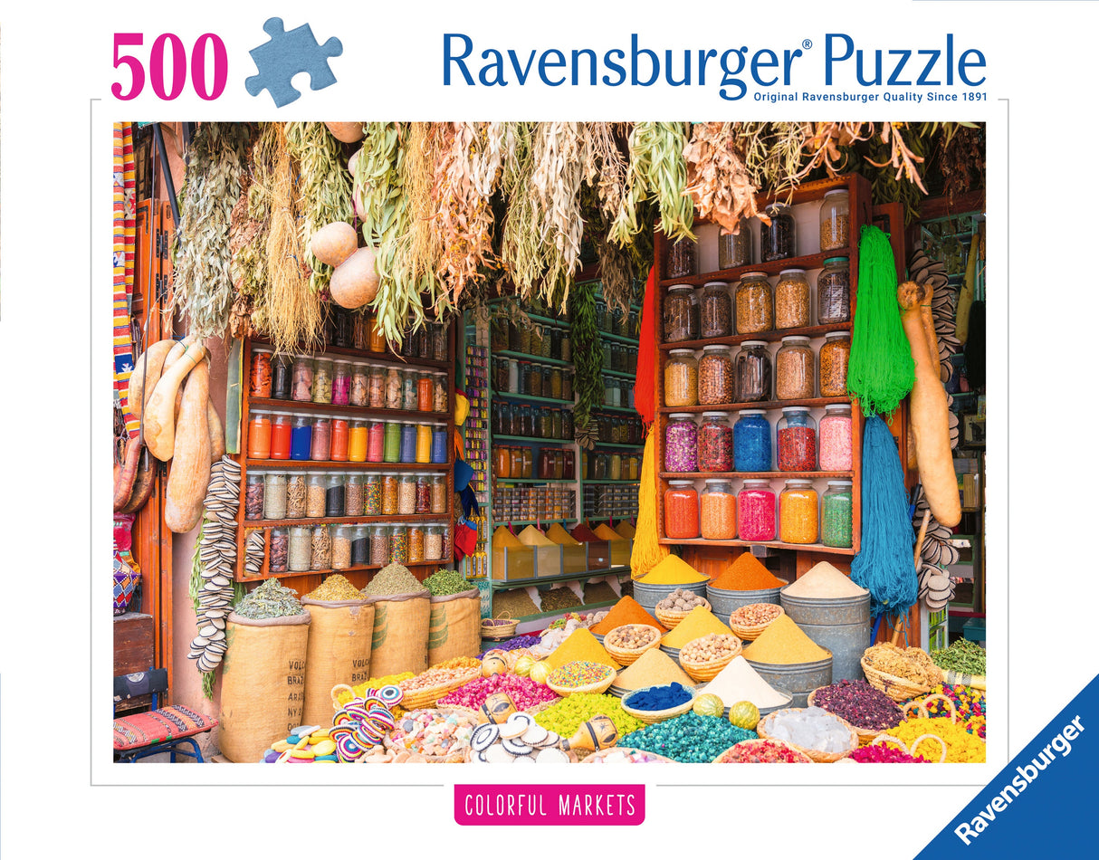 Ravensburger: Colorful Spices, Morocco Puzzle - 500 Piece
